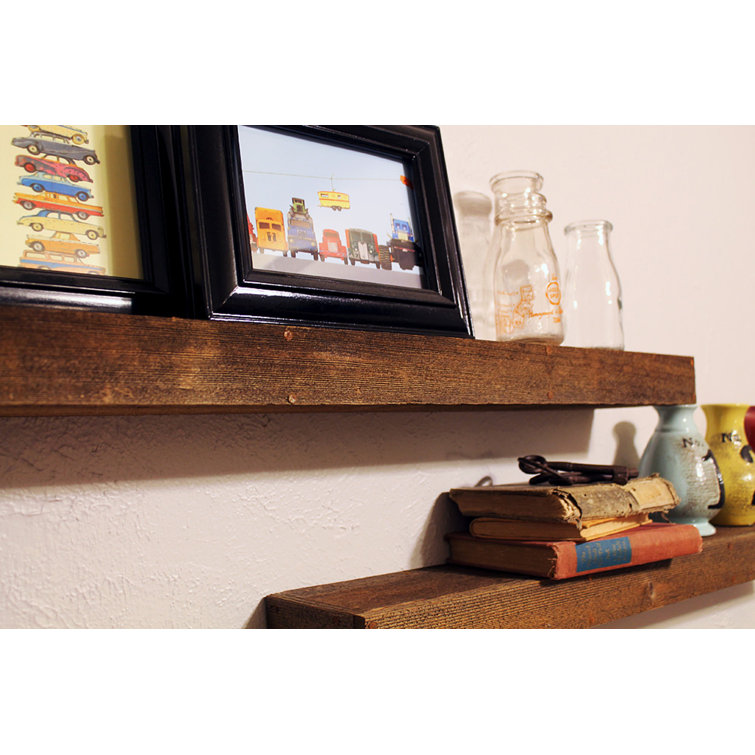 Millwood Pines Mccord Cedar Floating Wall Shelf & Reviews Wayfair Canada